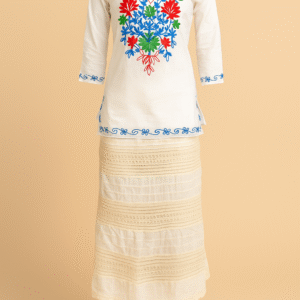 Blusa algodón100% bordada