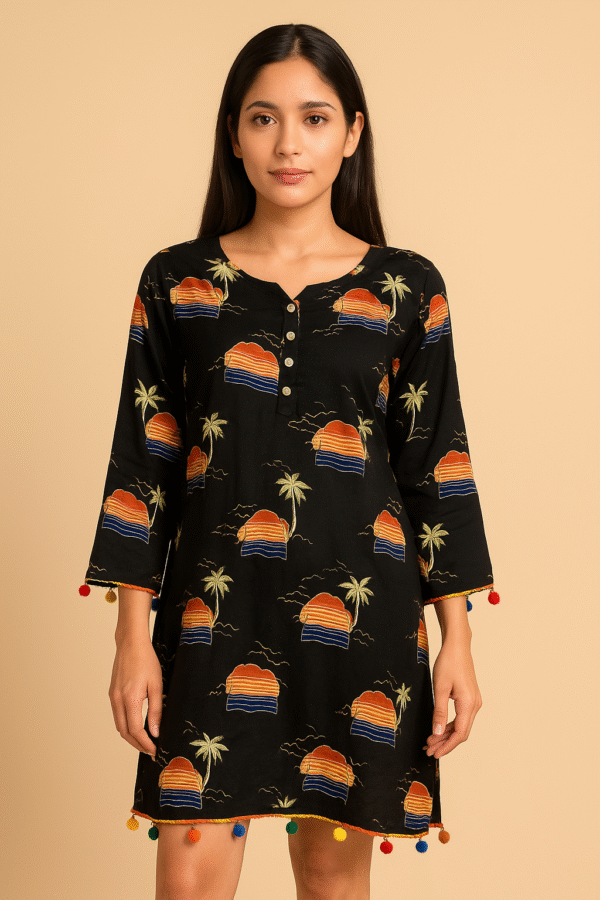 Blusón con bombones  Estampado - Imagen 3