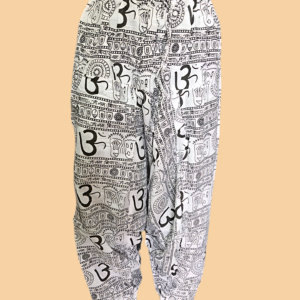 Pantalón pañalero estampado